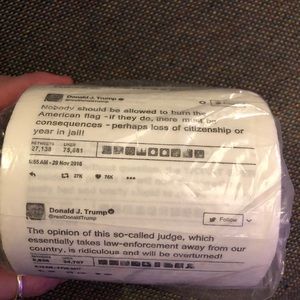 Trump Tweets Toilet Paper!!!!! 🤣